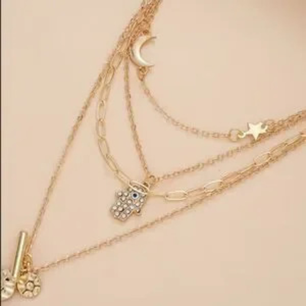 Evil eye necklace?N1871